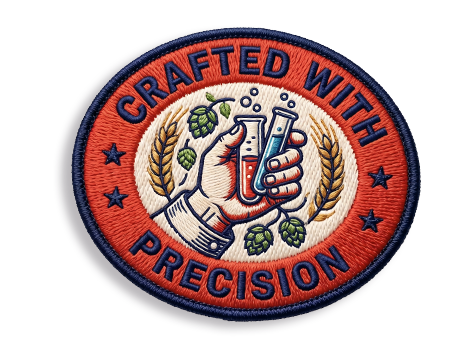 Crafted With Precision Badge